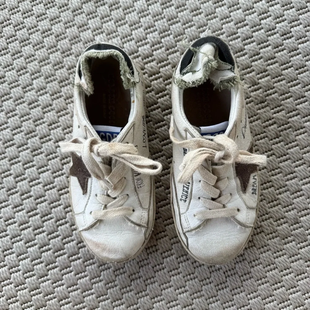 Golden Goose kids superstar sneakers